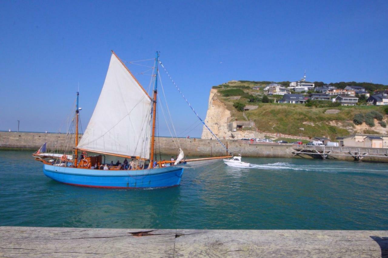 " Le Cardinal " Fecamp Bord De Mer Exterior photo